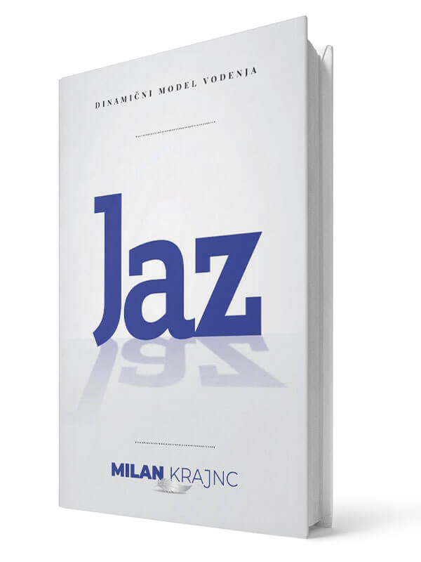 Jaz. pogovori se sam s seboj. Milan Krajnc. Tiskana knjiga.