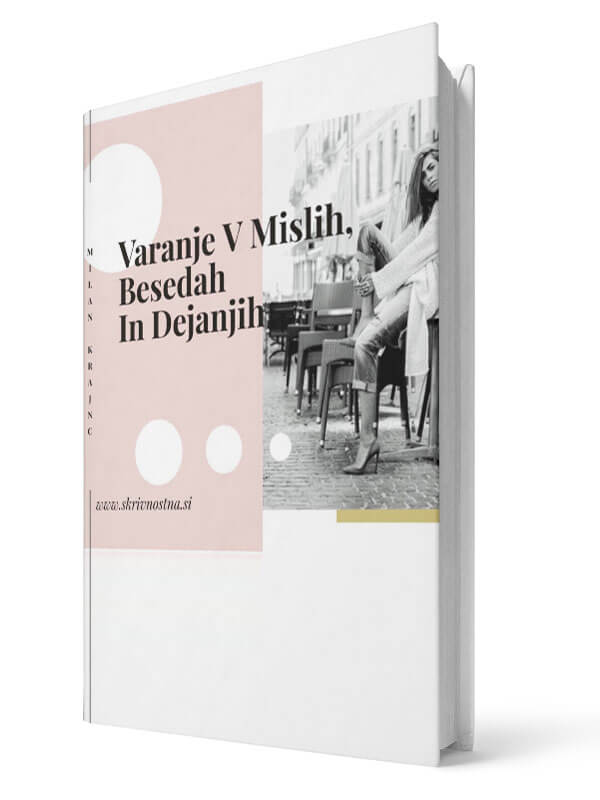 Varanje v mislih, besedah in dejanjih. Milan Krajnc. E-knjiga.