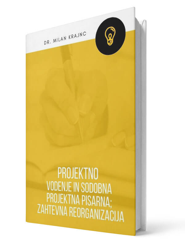 Projektno vodenje in sodobna projektna pisarna; Zahtevna reorganizacija - Milan Krajnc | E-knjiga; Business Coach, Personal Coach