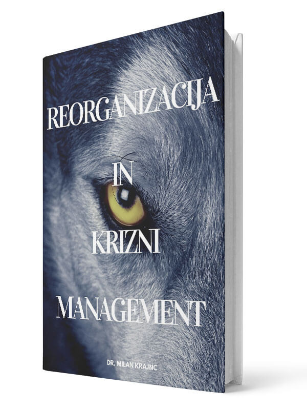 Reorganizacija in krizni management - Milan Krajnc | E-knjiga; Business Coach, Personal Coach
